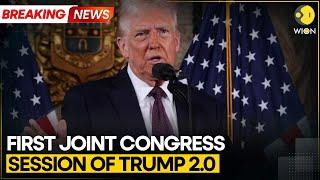 Trump's Joint Congress Address: Tariff Wars, Ukraine War On Agenda | World News | WION