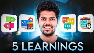 Top 5 Learnings as a Business Analyst | Hrithik Mehlawat