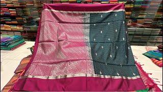 Chickpet Bangalore wholesale Silk sarees||lSingle saree courier available