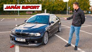 BMW E46 M3  Nem csak a garázsban áll letakarva 