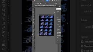 چرخش تصاویر در جهت های مختلف با یک کلیک در ایلوستریتور #shorts