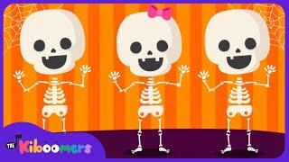 Skeleton Dance  - The Kiboomers Halloween Songs For Preschool Circle Time