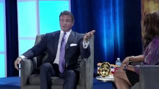 Vicki Jones Jennings with  Sylvester Stallone