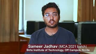 #BITNOIDA Meet the Student - Sameer Jadhav (MCA)