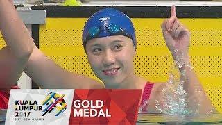 Swimming Women's 50m Freestyle- Final  | Gold Medal | (Games Record ) | 29th SEA Games 2017