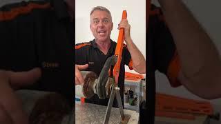 The Macht Tool 24 inch wrench...one jaw pushes and one jaw pulls