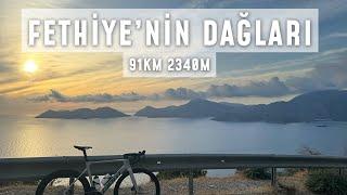 Fethiye - Bozyer - Gökben - Kabaağaç - Minare - Boğaziçi - Ölüdeniz Dağ Yolları | Bisiklet Turu