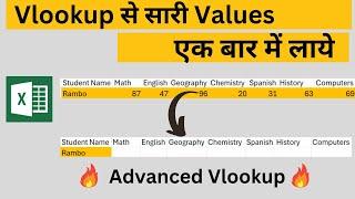 VLOOKUP Multiple Results at Once for a Value