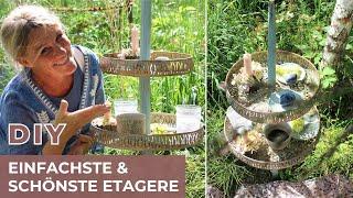 DIY - EINFACHSTE ETAGERE selber machen - URLAUBSFLAIR IM GARTEN