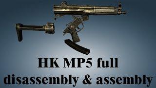 HK MP5: full disassembly & assembly