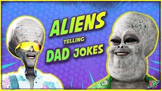 Aliens Telling Dad Jokes On Vacation (Plutopia World) #dadjokes