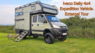 Iveco Daily 4x4 Expedition Overland Camper Truck. Off Road, Off Grid Motor Home - External Tour.