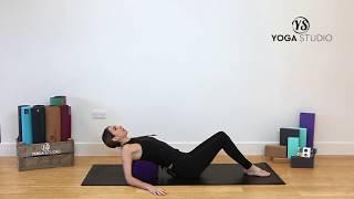 Learn How To Use a Yoga Bolster In Your Yoga Practise By Yoga Studio