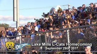 2017 Lake Mills L-Cats Homecoming Parade and Pep Rally