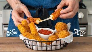 MOZZARELLA STICKS 2 WAYS