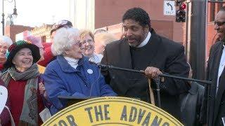 84 Year-Old "Welfare Queen" Steals Moral Monday Show!