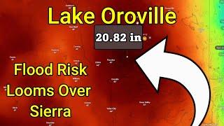 Massive Rainfall Predicted for Lake Oroville