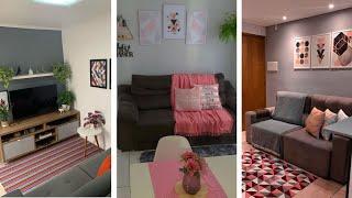 26 DECORAÇÃO DE SALA SIMPLES COM TOQUE LUXUOSO!