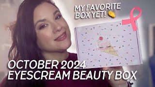 OCTOBER 2024 EYESCREAM BEAUTY BOX! Pink October For Breast Cancer Awareness! 