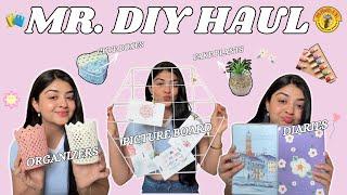 Mr. DIY HAUL️ | STARTING FROM 30 Rs | AFFORDABLE ITEMS | Stationery, Home Decor, Diaries