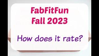 Fabfitfun Fall 2023 Unboxing/Review + Coupon