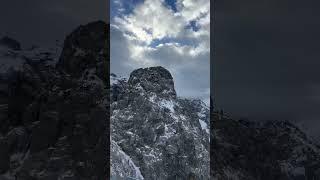 Aussicht vom Alpspix am Osterfelderkopf aus zur Alpspitze, Waxenstein und Zugspitze