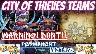 Gems of War City of Thieves Teams | Best FARMING FACTION so DONT make this permanent MISTAKE!!!!!!!!