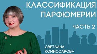 Ольфакторные семейства ароматов: восточные, шипровые, фужерные. Рассказывает Светлана Комиссарова