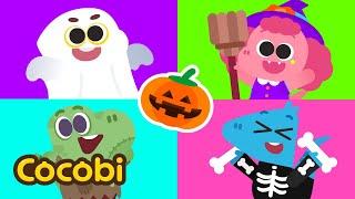 Mix - Halloween Dance Party! | Kids Song Compilation | Cocobi