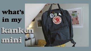 what's in my kanken mini + leave q&a questions!