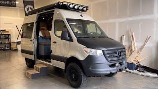 4x4 Sprinter camper van  | Our favorite build so far!!