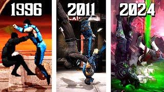 The Evolution of Noob Saibot's Teleport Slam! (1996-2024)