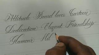 Pencil writing | effective, impressive pencil handwriting | calligraphy