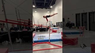 Keep it clean on bars at the Alberta Compulsory Championships! #gymnastics #unevenbars #agf #ccp4