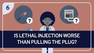 PHILOSOPHY - BIOETHICS 6: Is Lethal Injection Worse Than Pulling the Plug?