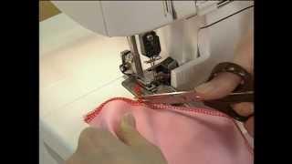 Brother 3034D Serger Instructional Video (English)