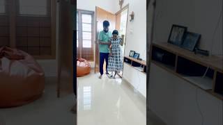 ഭാര്യ വീണു കെട്ടിയോന് പണി ആയി  #minivlog #husband #wife accident #home