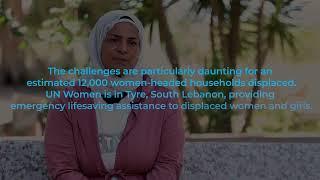 Building Resilience of Internally Displaced Women in South Lebanon – Zamzam Najibe