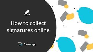 How to collect signatures online