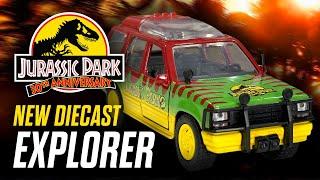 UNBOXING & REVIEW: Jurassic Park Ford Explorer 1:32 Diecast Car by Jada Toys / collectjurassic.com