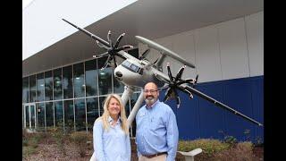 Commissioner Krista Joseph visits Northrop Grumman.