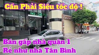 Bán Nhà Quận 1, Một Bất Động Sản Cực Hiếm, Có Thể Nói Căn Nhà Mặt Tiền Q 1 Rẻ Nhất Từ Trước Đến Nay