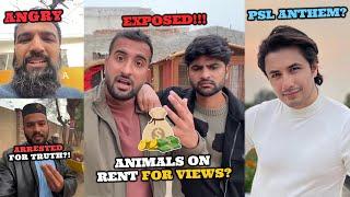 Shehr Main Dihat Using Rent Animals ‼ *EXPOSED* | Ali Zafar PSL Anthem ? | Azad ChaiWala Angry!