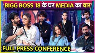 Bigg Boss 18 Full Press Conference, Vivian Dsena, Chum, Karanveer, Avinash, Eisha, Shilpa & Rajat