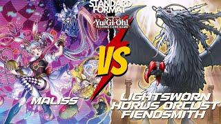 Yu-Gi-Oh! Feature Match Maliss vs Lightsworn Horus Orcust Fiendsmith