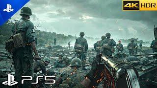 (PS5) Battle of The Ardennes 1944  | Realistic ULTRA Graphics Gameplay[4K60FPSHDR]Call of Duty