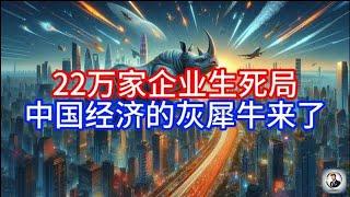 【Boss經濟世界】22万家企业生死局，中国经济的灰犀牛来了