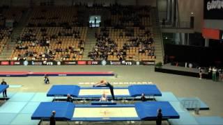 JUHASZ Zsolt Mate (HUN) - 2015 Trampoline Worlds - Qualification TR Routine 1