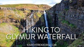 Hiking to Glymur Waterfall - Glymur, Iceland