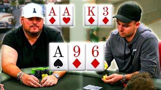 Pocket Aces DESTROYED At High Stakes